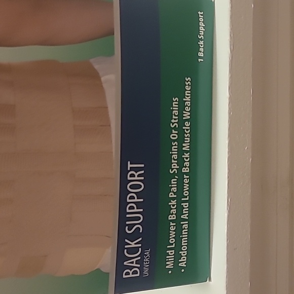 CURAD Universal Elastic Back Brace for Back Pain and Lower Back Pain, Universal - Picture 6 of 12